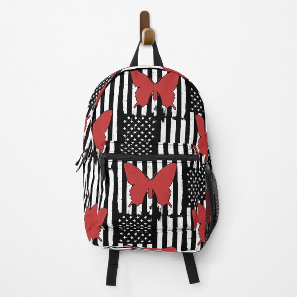 Item preview, Retro Butterfly American Flag designed and sold by LittleShop79.