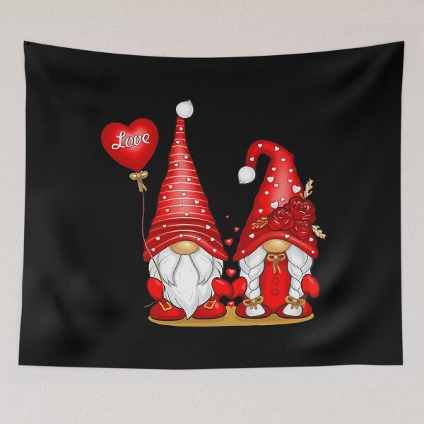 Item preview, Love Gnome Valentines Day, Love Valentine Gnomes Heart  designed and sold by MichelleMedin.