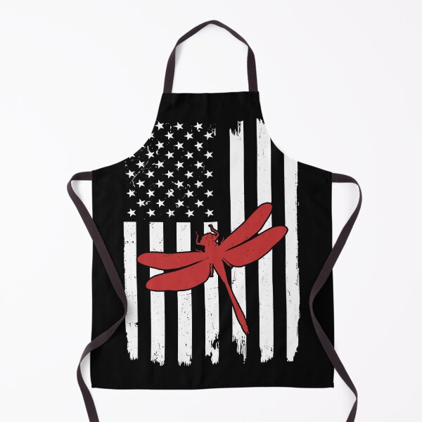 Item preview, Retro Dragonfly American Flag designed and sold by LittleShop79.