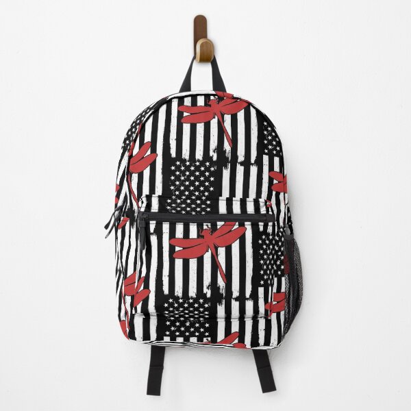 Item preview, Retro Dragonfly American Flag designed and sold by LittleShop79.