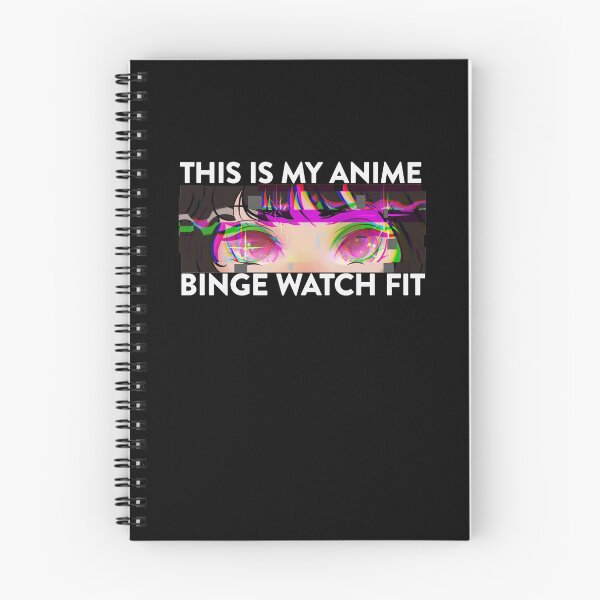 Item preview, Glitch This Is My Anime Binge Watch Fit designed and sold by FalkDania.