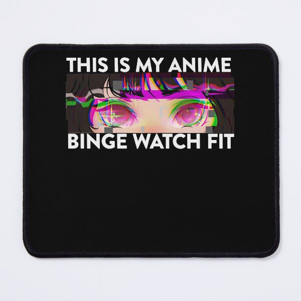 Item preview, Glitch This Is My Anime Binge Watch Fit designed and sold by FalkDania.