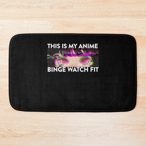 Item preview, Glitch This Is My Anime Binge Watch Fit designed and sold by FalkDania.
