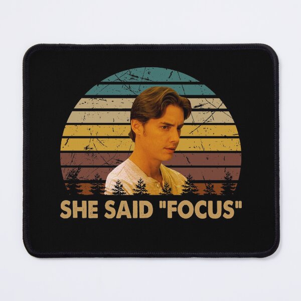 Item preview, She said focus graphic comedy film designed and sold by CaAraujo7323.
