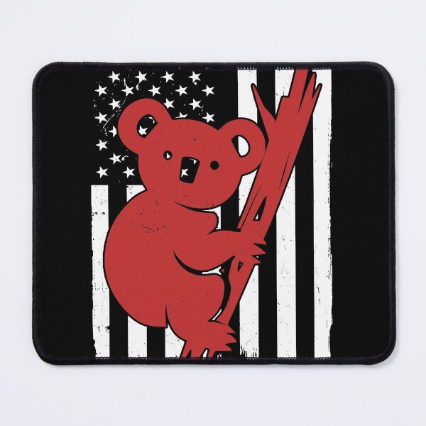 Item preview, Retro Koala American Flag designed and sold by LittleShop79.
