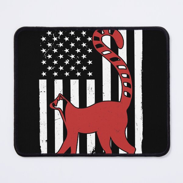 Item preview, Retro Lemur American Flag designed and sold by LittleShop79.