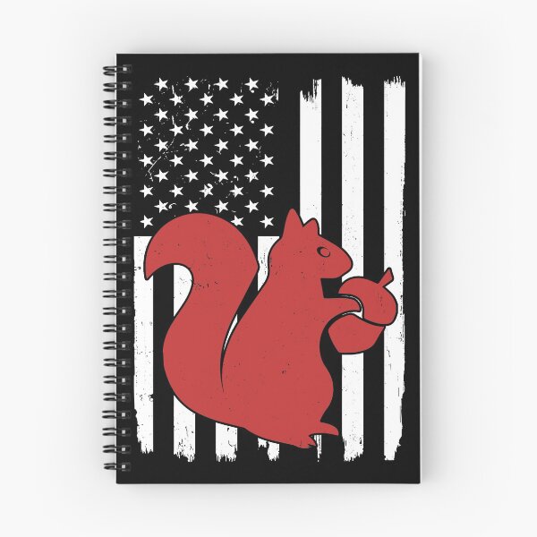 Item preview, Retro Squirrel American Flag designed and sold by LittleShop79.