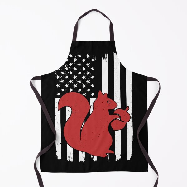 Item preview, Retro Squirrel American Flag designed and sold by LittleShop79.