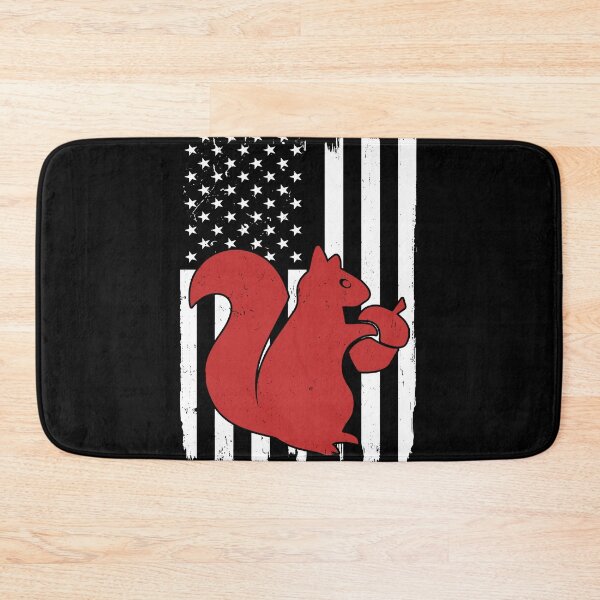 Item preview, Retro Squirrel American Flag designed and sold by LittleShop79.