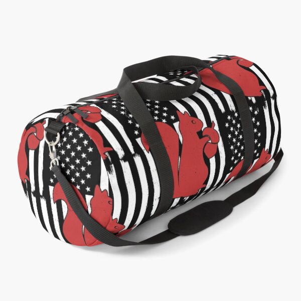 Item preview, Retro Squirrel American Flag designed and sold by LittleShop79.