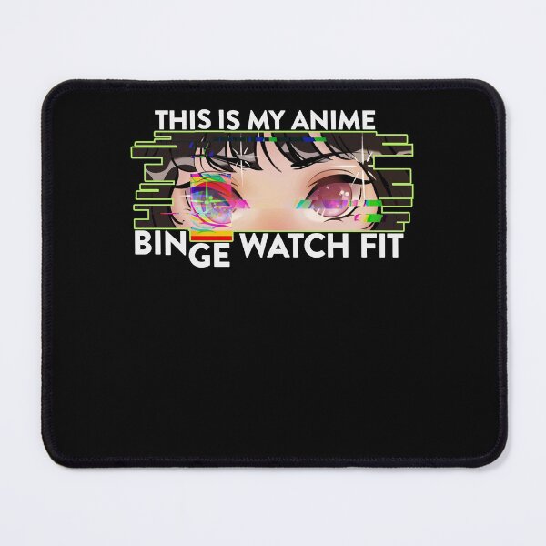 Item preview, Glitch This Is My Anime Binge Watch Fit for Anime Lovers designed and sold by FalkDania.