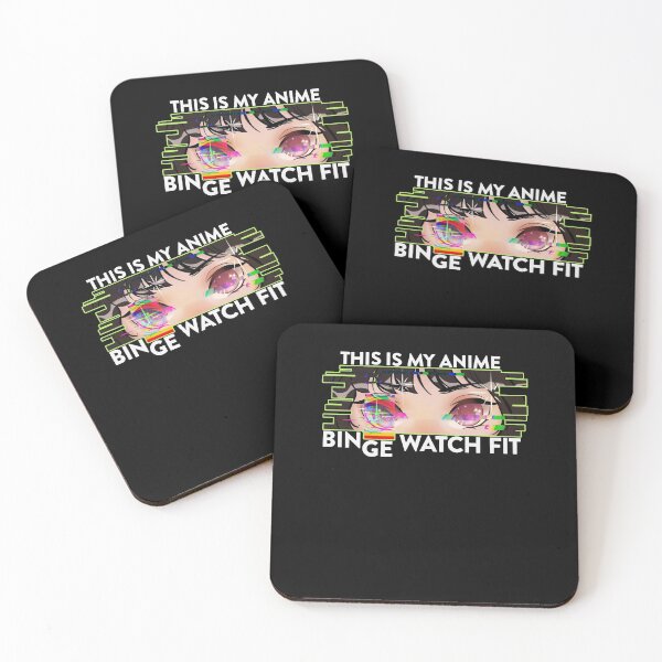 Item preview, Glitch This Is My Anime Binge Watch Fit for Anime Lovers designed and sold by FalkDania.