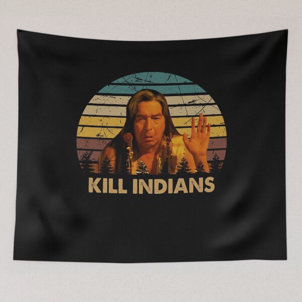 Item preview, Kill indians old man character poster designed and sold by CaAraujo7323.
