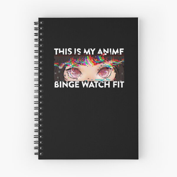 Item preview, This Is My Anime Binge Watch Fit Glitch for Anime Lovers designed and sold by FalkDania.