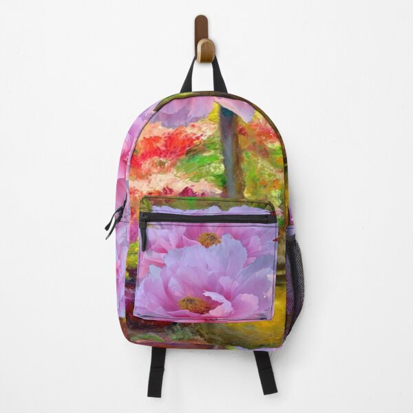 Item preview, TRADITIONAL PINK FLORAL STILL LIFE PAINTING ABSTRACT ART designed and sold by sharlesart.