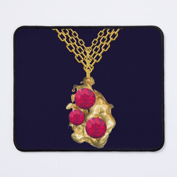 Item preview, Gold Nugget and three garnets designed and sold by schmerkers.
