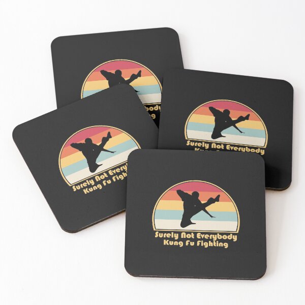 Item preview, Surely Not Everybody Was Kung Fu Fighting Retro Vintage designed and sold by Lyekakmer.