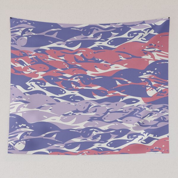 Item preview, Very Peri, Orchid Bloom. Bubblegum & Snow White designed and sold by Kettukas.