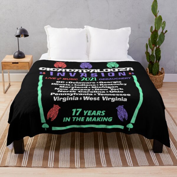 Item preview, Cicadas T-ShirtCicadapalooza 2021 - Cicada Invasion T-Shirt designed and sold by DavisBeck.