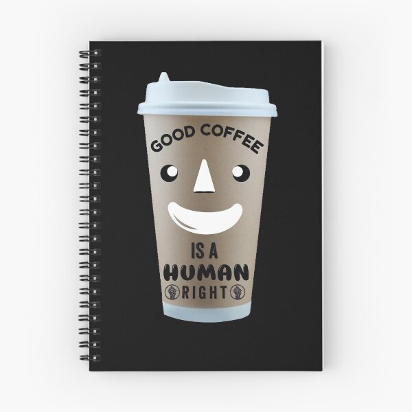 Item preview, COFFEE IS A HUMAN RIGHT designed and sold by Hussain Shirts.