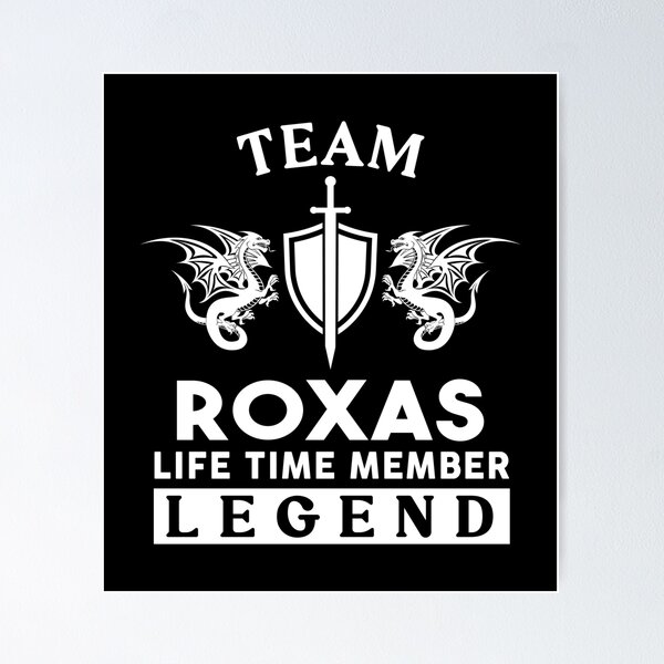 Vista previa del artículo con la obra «Roxas Name T Shirt - Roxas Legend Lifetime Member Gift Item Tee», diseñado y vendido por pourvasecandi.