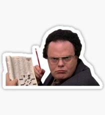 Dwight Schrute Stanley Hudson Sticker
