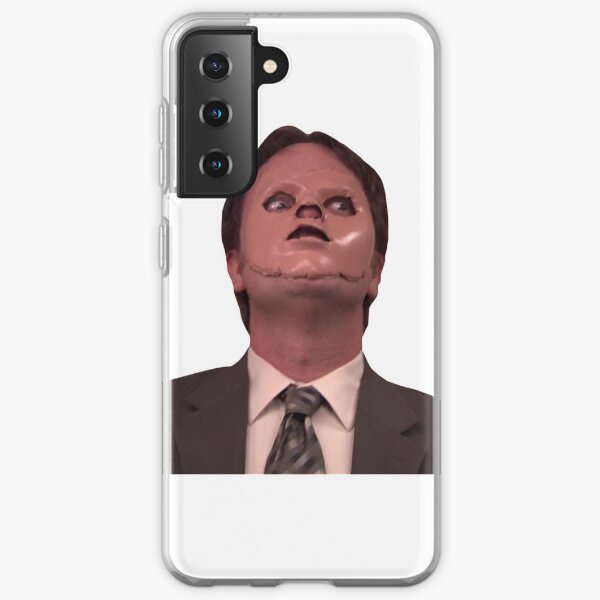 Dwight Schrute CPR Mask Funny Samsung Galaxy Soft Case