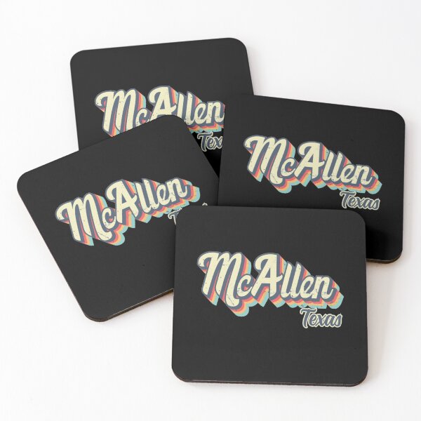 Item preview, Mcallen Texas T-ShirtMcAllen Texas Retro vintage 70s Rainbow designed and sold by trinhquan.