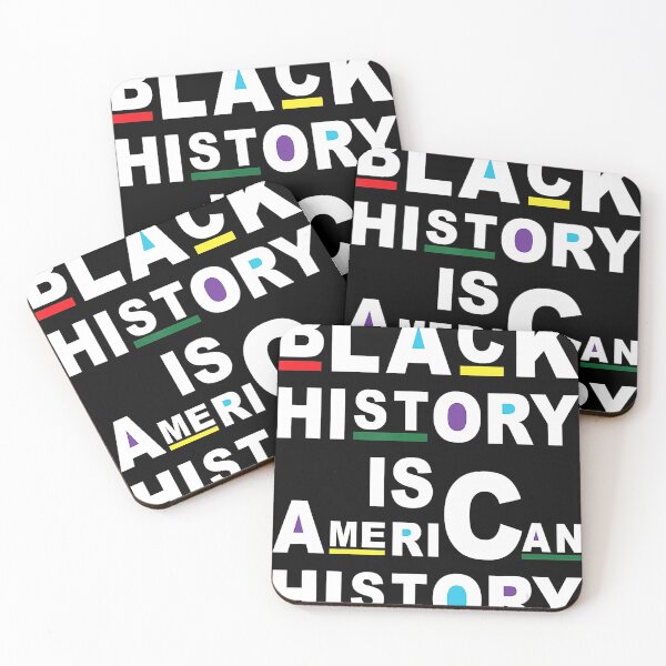 Item preview, Black History Is American History Black History Month Afros designed and sold by AaronWeedo.