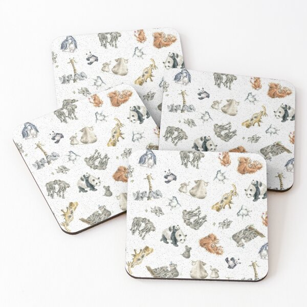 Item preview, Animals On Spray Background  designed and sold by SweetThreads79.