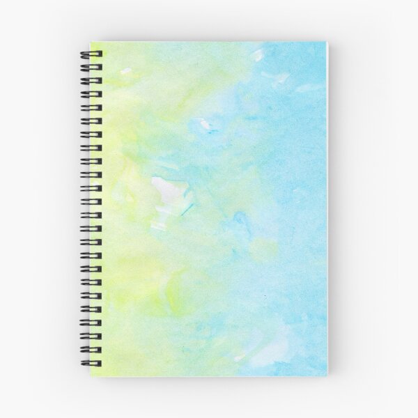 Artikelvorschau, Aquarelle - Pastell Blau & Gelb (Vertikal) entworfen und verkauft von Pixelamity.