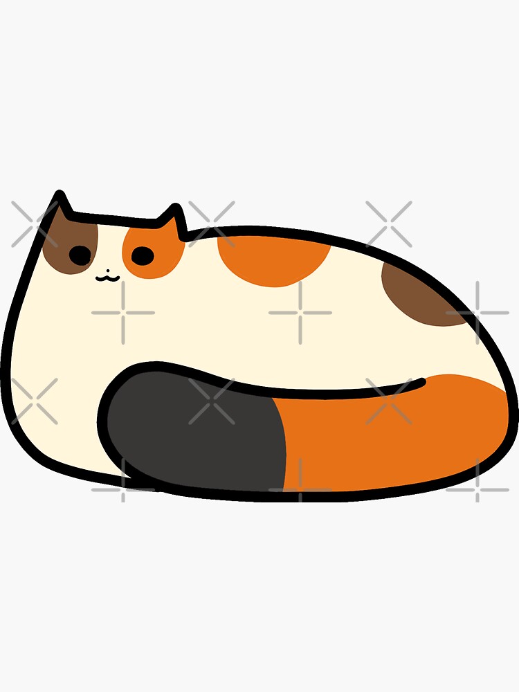 Calico  Sticker for Sale by lucianavee