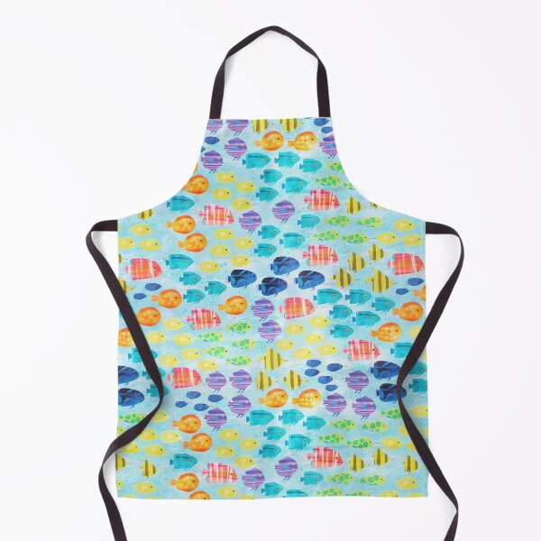 Item preview, Colorful Fishes Watercolor  designed and sold by SweetThreads79.