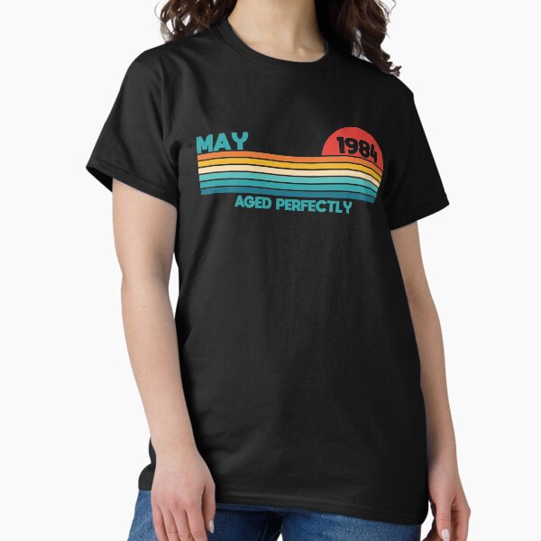 Item preview, May 1984 Retro Sunset 40th Birthday Essential designed and sold by MajesticTree.