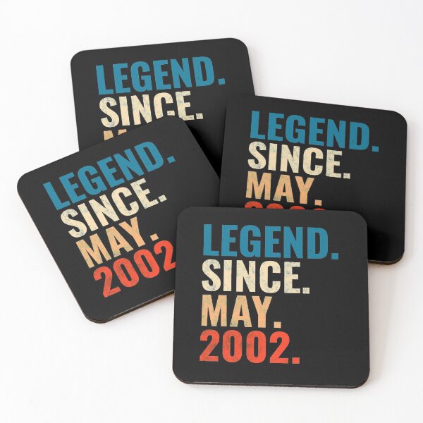 Item preview, Legend Since May 2002 Retro Vintage designed and sold by Teelogic.