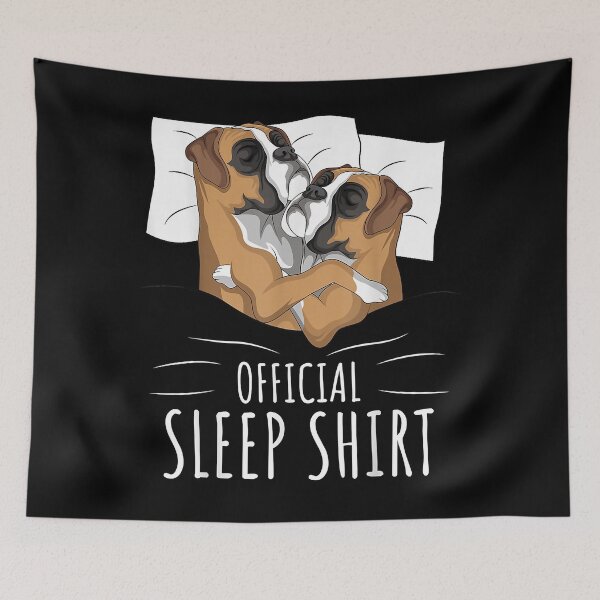 Item preview, Boxer Dog Official Sleep Shirt T-Shirt designed and sold by AnacletoJr.