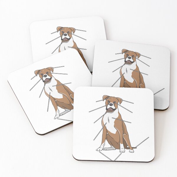 Item preview, Anatomy of a boxer German Boxer Dog Mum designed and sold by leminhc.