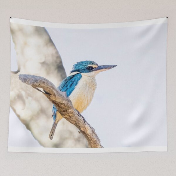 Item preview, Australian Sacred Kingfisher designed and sold by red-robyn-art.