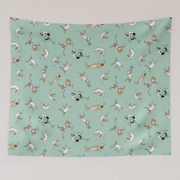 Item preview, Gymnastics Cat  designed and sold by SweetThreads79.