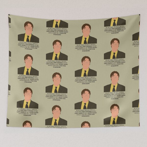Item preview, Dwight Hand quote funny  designed and sold by studioLG.