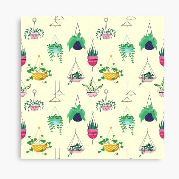 Item preview, Hanging Plants Pattern designed and sold by Anannya  Mondal.