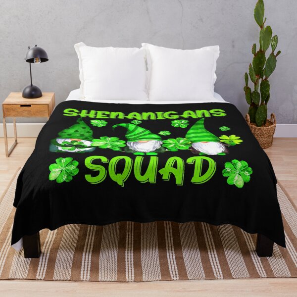 Item preview, Shenanigans Squad Three Lucky Gnome Shamrock St Patrick Day designed and sold by GEMABAGAOISAN.
