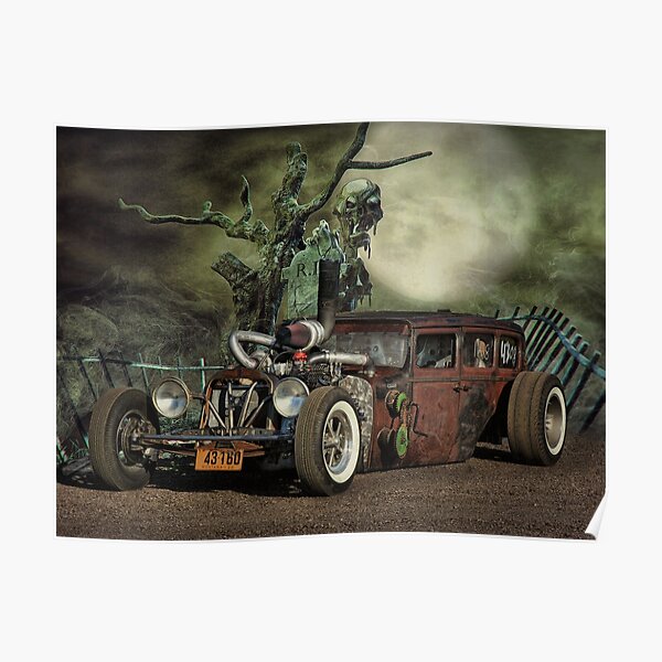 Hot Rod Wall Art Redbubble Hot Rod Wall Art Redbubble
