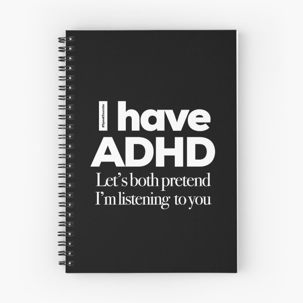 Item preview, I Have ADHD Let’s Both Pretend I’m Listening To You Attention Deficit HyperActive Disorder  designed and sold by MJDezigns.