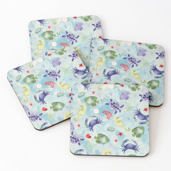 Item preview, Sea Animals Watercolor designed and sold by SweetThreads79.