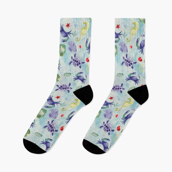 Item preview, Sea Animals Watercolor designed and sold by SweetThreads79.