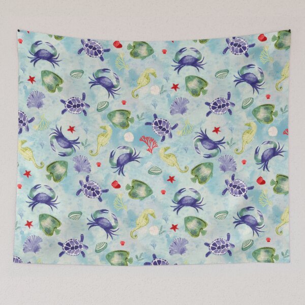 Item preview, Sea Animals Watercolor designed and sold by SweetThreads79.