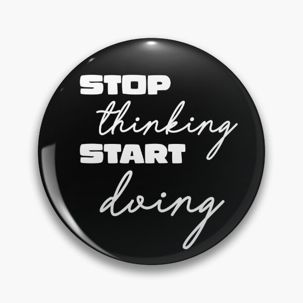 Item preview, Stop thinking start doing quote designed and sold by angelisart.