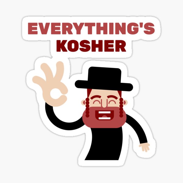 Item preview, EVERYTHING'S KOSHER designed and sold by mester-pro.