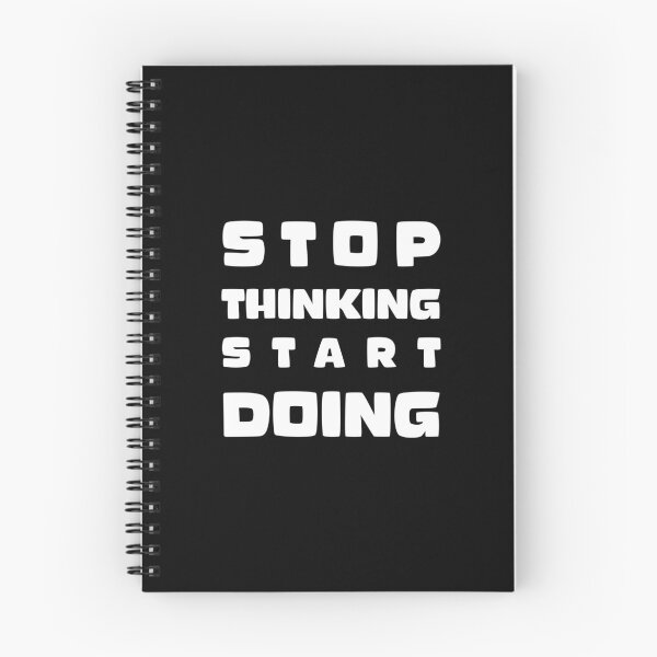Item preview, Stop thinking start doing phrase designed and sold by angelisart.